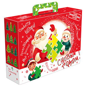 Пазлы в подарке 800г Стандарт