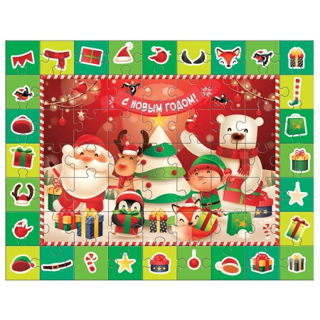 Пазлы в подарке 1000г Люкс ПКЗМ-24ббл